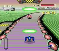 une photo d'Ã©cran de F-Zero sur Nintendo Super Nes